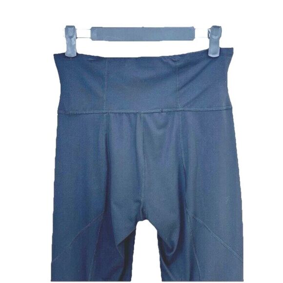 Spanx Yoga Pants Leggings Womens Large Black High Waist Stretch Pull On Workout - Picture 4 of 9